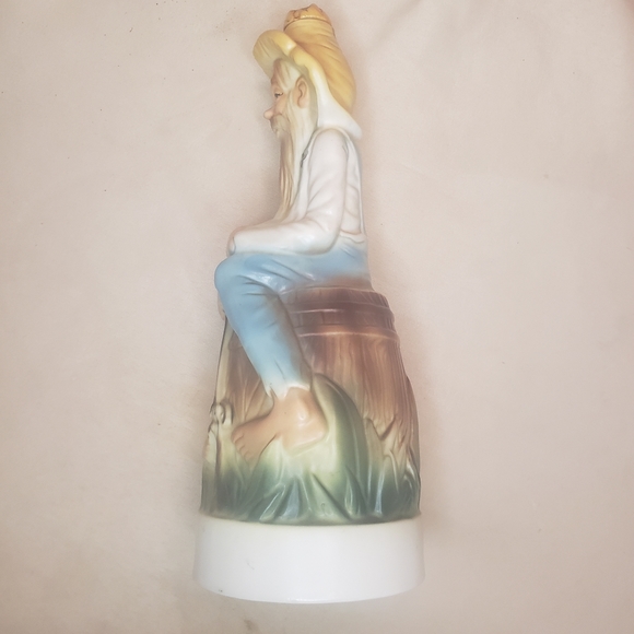 Vintage Porcelain Decanter Old Cabin Still Kentucky Straight Bourbon Whisky - Picture 5 of 6